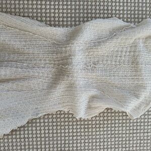 H&M Cream Textured Scarf